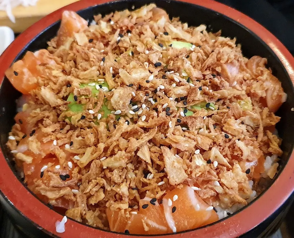 Avocado Salmon Chirashi